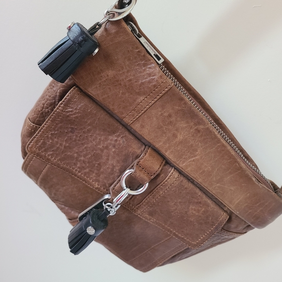 Vintage L.A.M.B. Leather Crossbody - Brown - Picture 4 of 4